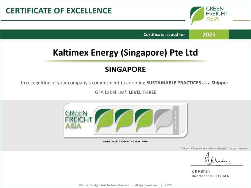 Certificate of Excellence
